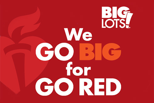 Big Lots -我们为go Red做大