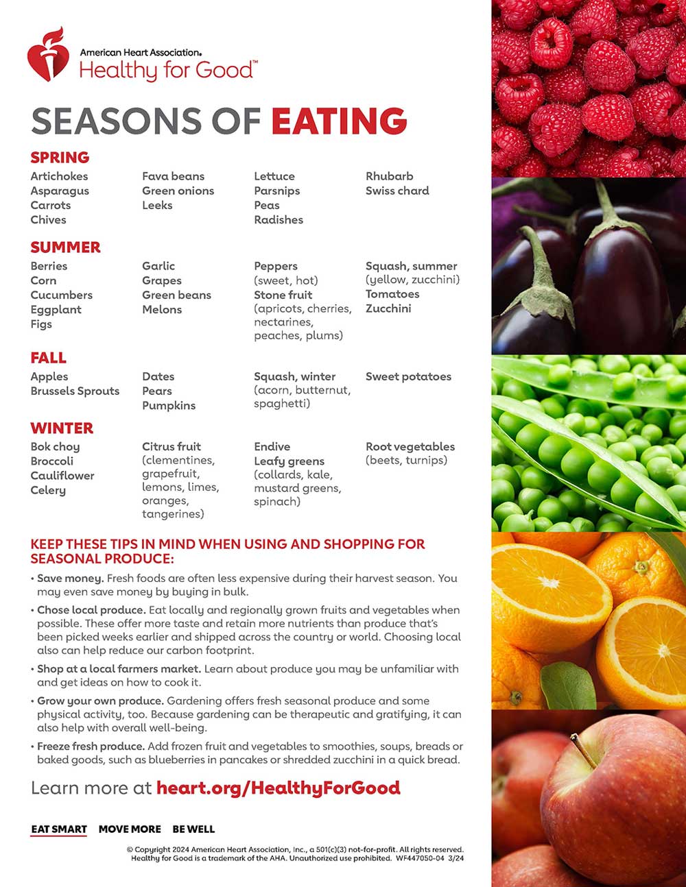 饮食季节信息图