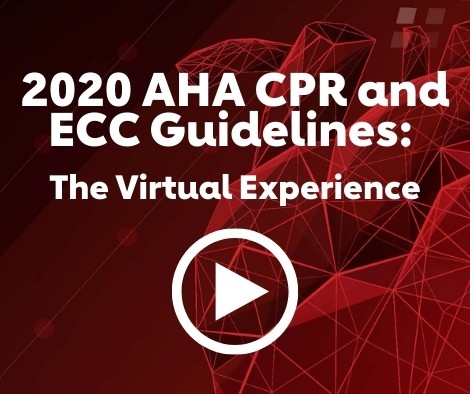 2020 AHA CPR和ECC指南:虚拟体验
