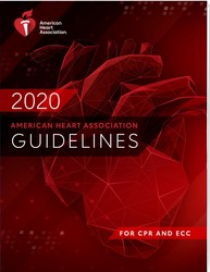 封面图像为2020年的CPR和ECC电子书的AHA指南
