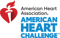美国心脏挑战标志